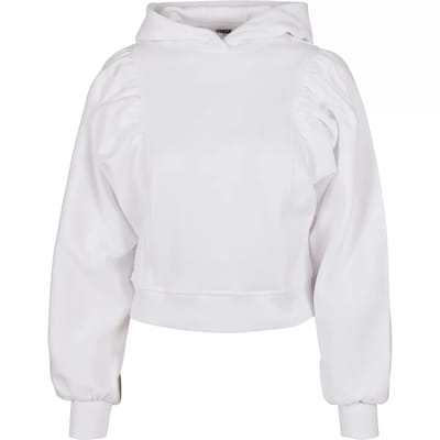 Dames sweatshirt met capuchon Urban Classics Organic Gathering Batwing