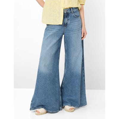 Brax Dames Jeans  Style MARCH USED REGULAR BLUE, denim blauw regular, maat 38