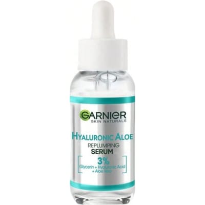 Skin Active Hyaluronic Aloe Hydrating Serum 30 ml – Intense Replumping Formula With 3% Glycerin, Deep Moisture For Dehydrated Skin, Refreshing Facial Treatment For Smooth Texture, Daily Morning And Evening Routine