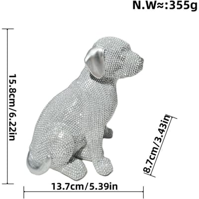 Nieuwe Producten Labrador Creatieve Woonkamer Ornamenten Desktop Huisdecoratie Hars Ambachten Housewarming Cadeau