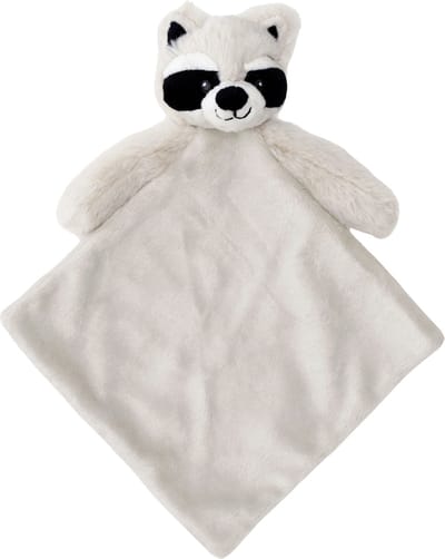 Happy Horse Wasbeer Raf Knuffeldoek 28 cm - Grijs - Baby cadeau