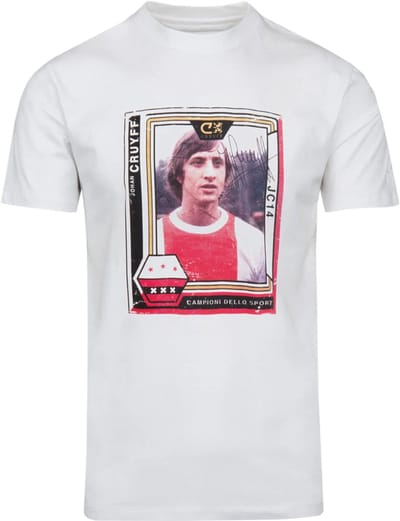 Cruyff - Memorial Amsterdam T-Shirt - Wit - M