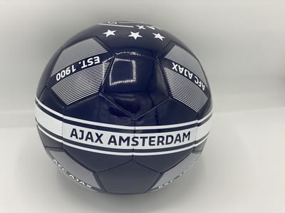 Ajax Voetbal Blauw - Ajax Voetbal - Ajax Amsterdam- Eredivisie - Champions Leaqeau- Ajax Bal -