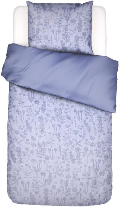 Essenza Maribel Dekbedovertrek Lavender blue - Eenpersoons – 140x200/220 cm