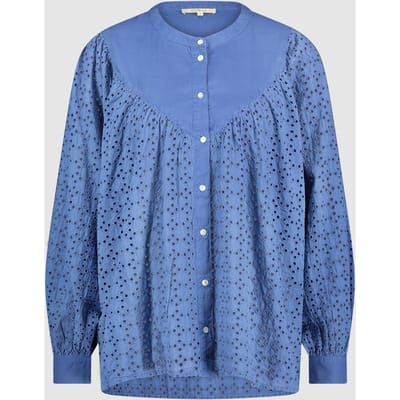 Circle of Trust Devora Blouse True Navy Maat: XS | Longsleeves Outlet | Dames | Blauw