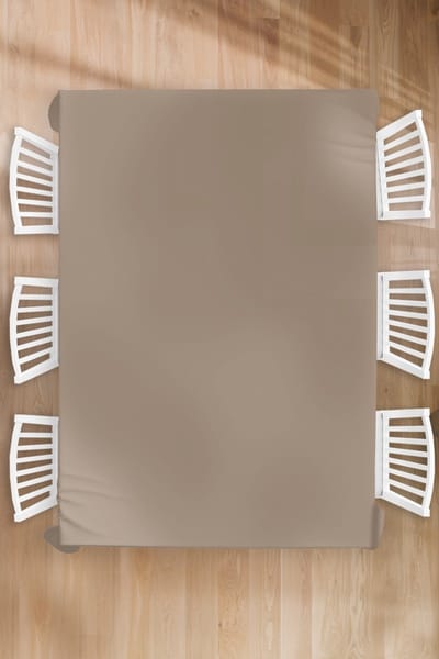 Tafelkleed - Tafellaken - 180x260 cm - Bakery brown - Interieur - Aardetinten - Binnen en Buiten