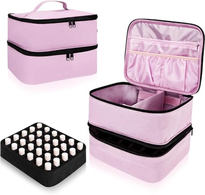 RONN® Nagellak Koffer - Nagellak - Roze - 25cm x 20cm x 19cm