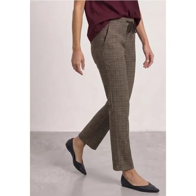 Broek Street One Bonny MW L28 Woven Check 381382