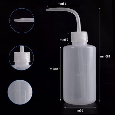 Planten water spuitfles - 250 ml - 3 stuks - kunststof