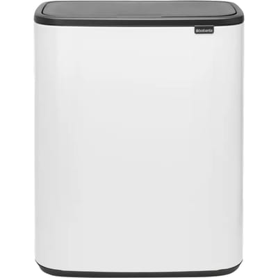 Brabantia Bo Touch Bin Prullenbak - 60 liter - 1 vak - White