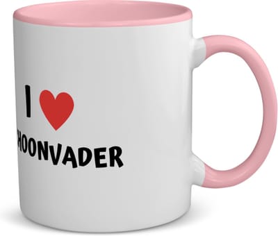 Akyol - i love schoonvader koffiemok - theemok - roze - Papa - de liefste schoonvader - vader cadeautjes - vaderdag - verjaardag - geschenk - kado - 350 ML inhoud