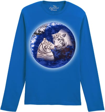 Witte Tijgers A Kiss For Mother - White Tigers The Coloured House Longsleeve T-shirt XL