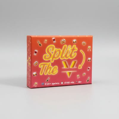 Split The V - Je Nieuwe Favoriete Drankspel - Hit it or Drink it- 2 tot 25+ Spelers