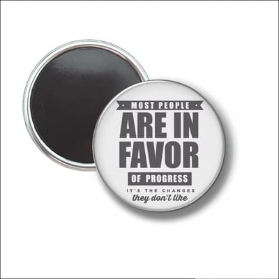 Button Met Magneet 58 MM - Most People Are In Favor - NIET VOOR KLEDING