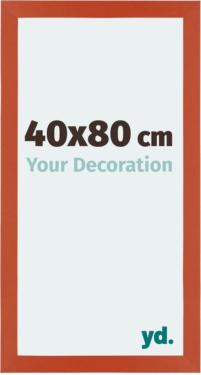 Your Decoration - Fotolijst 40x80 cm - MDF - Oranje - Mura