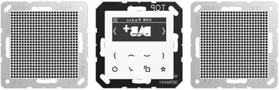 Smart Radio DAB+ - Digitale Radio Set - Muziek Luisteren - Inbouw Serie - 58 x 30 x 30 cm