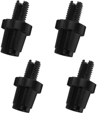 Dailygoods- Remhendel Afstelregelaar M7 - 4 Stuks - Aluminium Legering - Zwart - Lichtgewicht - Duurzaam - Remonderdelen