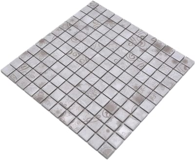 Mozaïek Tegels - Wandtegels Vloertegels - Badkamer Keuken - Keramisch Materiaal - 30x30 cm - Grijs