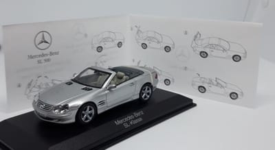 Mercedes-Benz S-class 500 SL Grijs