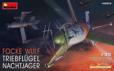 Miniart - Focke-wulf Triebflugel Nachtjager - Min40013 - modelbouwsets, hobbybouwspeelgoed voor kinderen, modelverf en accessoires