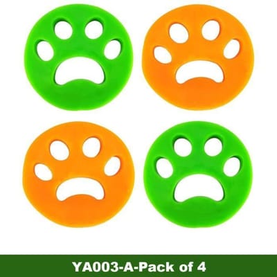 Brosse à poils d'animaux,Éliminateur de poils d'animaux domestiques,Machine à laver réutilisable,attrape-peluche- A-4pcs[E591]