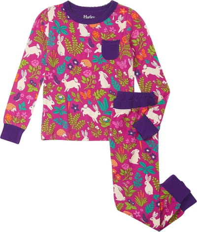 HATLEY pyjama meisje Storybook Bunnies Bamboo maat 134-140