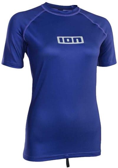 Ion Promo Korte Mouw Rash Guard Blauw XL Vrouw
