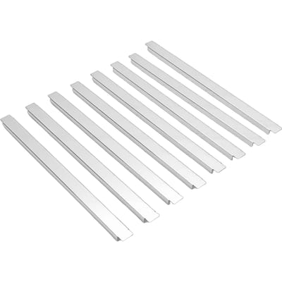 8 stuks 12,6 inch Roestvrij Staal Adapter Tafelblad Adapter Tafelblad Voedsel Scheider voor Restaurant Keuken Voedsel Service Accessoires white