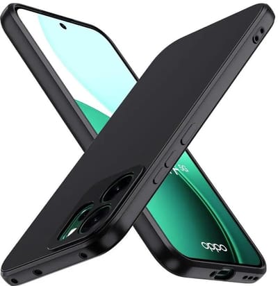 Zwart TPU Hoesje Geschikt voor Oppo Reno 15F - Back Cover Case - Lichtgewicht - Ultra Dun - Flexibel - Zacht