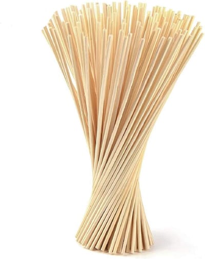 150 Stuks Riet Diffuser Sticks voor Essentiële Olie, Vervangingssticks voor Aroma en Geurverspreiding, 9.4"x3.0