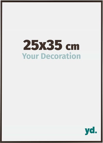 Your Decoration - Fotolijst 25x35 cm - Kunststof - Antraciet - Evry