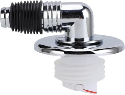 Vierkante Doucheafvoer van 3.4 Inch met Pijpconnector - Snelle Afvoerplug voor Efficiënte Waterafvoer en Eenvoudige Installatie
