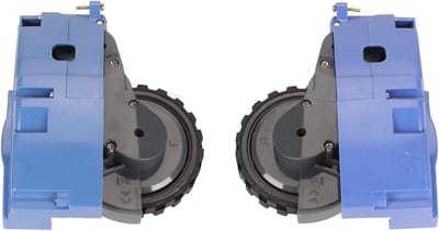 Wielmodules Stofzuiger - Reserveonderdelen Robot - Robot Onderhoud - Duurzaam ABS Rubber - 12 x 6 x 10.5 cm - Blauw
