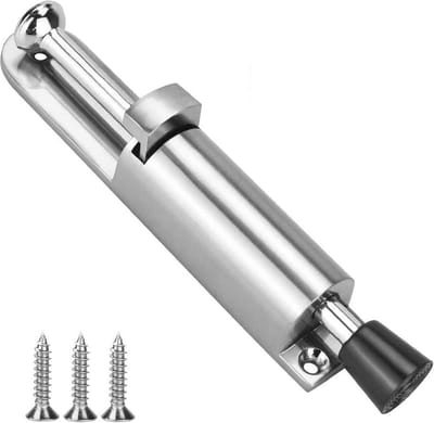 Heavy Duty Spring Loaded Zinc Alloy Foot Door Stopper - Kick Down Door Locks - Voor binnen en buiten met voetbediening
