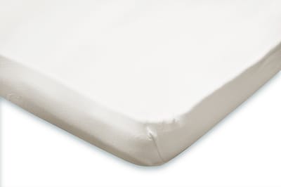 Eleganzzz Hoeslaken Topper Jersey Stretch - Ivoor - Hoeslaken 80/90x190/200cm - Eenpersoons - 100% Katoen - Topper - Hoeslakens