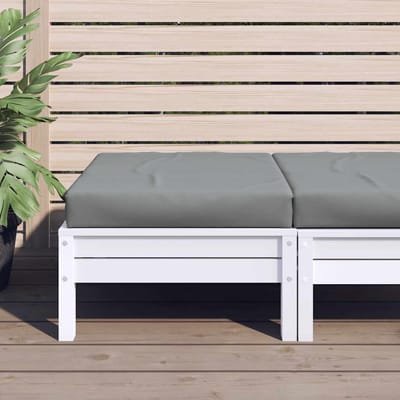 vidaXL - Palletkussen - 60x60x9,5 - cm - oxford - stof - grijs