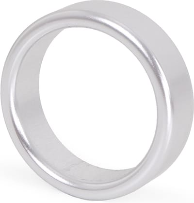 Kiotos - Aluminium Lichtgewicht Cockring - Zilver 50 mm