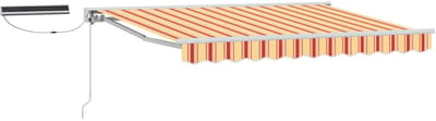 vidaXL - Elektrisch - Uitschuifbare - Zonneluifel - 2,5 - x - 2 - m