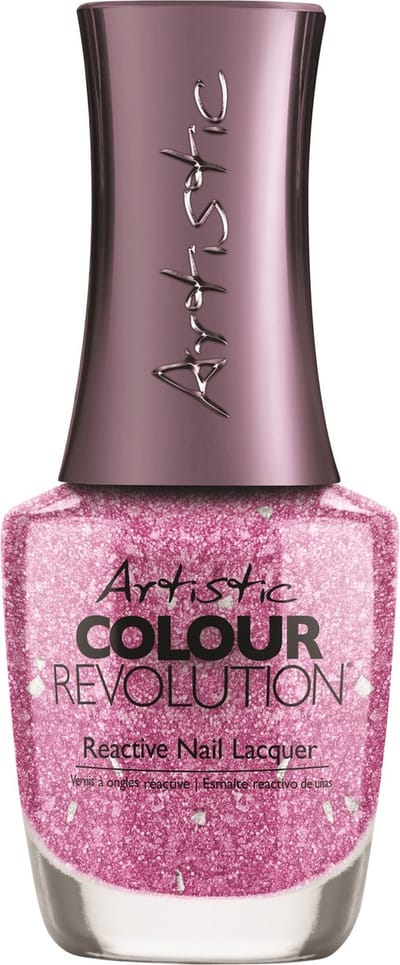 Artistic Nail Design Colour Revolution 'Blushing All the Way'