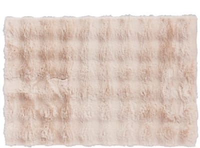 Home & Styling Vloerkleed Faux Fur - 90x60cm - Bruin