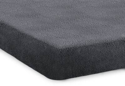 Eleganzzz Hoeslaken 200 gr/m2 Hoogwaardig Teddy Pluche 35cm Hoekhoogte - Anthracite - 140x200 - Hoeslakens - Tweepersoons - Fluffy Hoeslaken