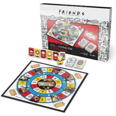 Friends - Race naar Central Perk - Friends tv serie - Trivia - Bordspel - Familiespel