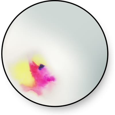 Petite Friture Francis Wandspiegel - roze-geel - M