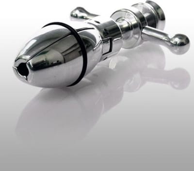 Black Label - The Ultimate Asslock - Anale Kuisheid Buttplug met slot - RVS