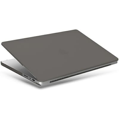 Coque UNIQ Claro MacBook Pro 16  M1 2021 / M2 2023 / M3 2023 / M4 2024 / M5 2026 Gris Transparent/Gris Fumée Mat