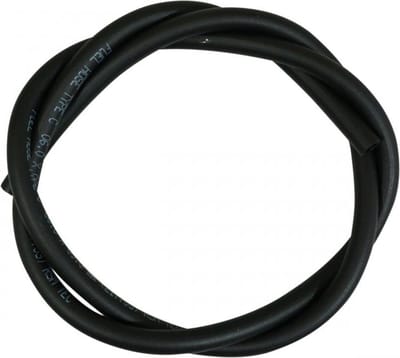 brandstofslang Ø6x9mm x 1 meter zwart voor motor tweewieler scooter