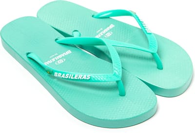 Brasileras Slippers dames- Groen water- 34/35
