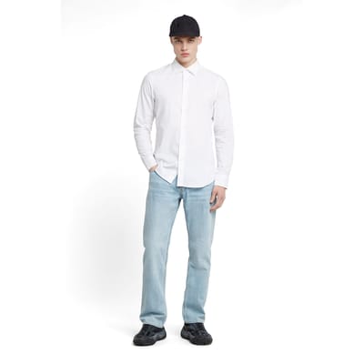 G-Star Dressed Super Slim Shirt White Taglia: XS | Camicie Business Outlet | Uomo | Bianco