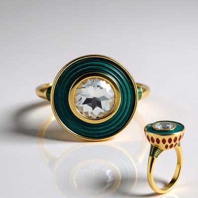 Cavill - Zilveren Ring 925 Verguld - 1,35 ct Hemelblauwe Topaas Ronde Slijpsel - Elegante Zilveren Sieraden Dames - Ring Maat 17 en 20