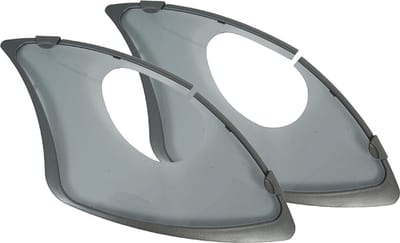 Hesling Jasbeschermer - Elegance - 28 inch - Transparant - Smoke Gloss - Met rem- en slotopeningen